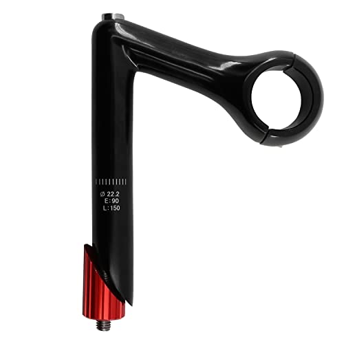 Weeras Electroplated Aluminum Alloy Bicycle Quill Stem Full Cnc Grinding Classic Vintage Bicycle Stem 31.8 Mm Black #TOP1