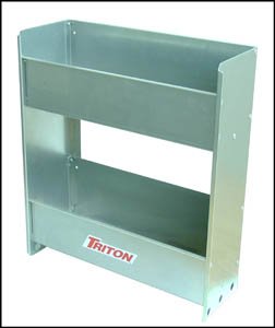 Triton 10554 Two Shelf Oil Rack for Enclosed Trailers