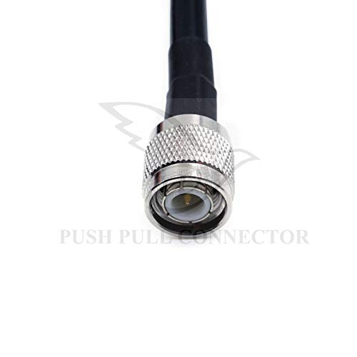 Davitu TNC Male to TNC Male Connector Cable for Trimble Leica Topcon, CORS RTK GNSS Antenna GPS Glonass Beidou RTK GNSS Antenna Cable - (Color: Length Leave Message)