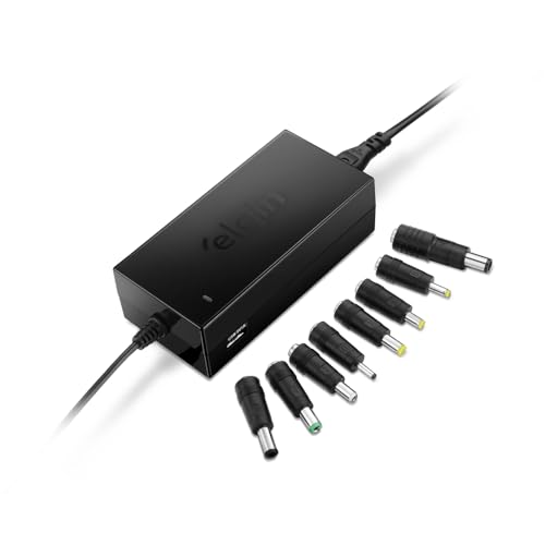 Carregador Universal para Notebook Ultrabook 90W USB + 9 Conectores Elgin Baterias e Fontes para Notebooks