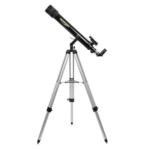Omegon Teleskop AC 70/700 AZ-2 | Achromatischer Refraktor | leicht & vielseitig | ideales...