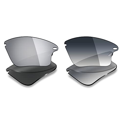 Image of Mryok 2 Pair Polarized Replacement Lenses for Oakley Fast Jacket XL Sunglass - Options