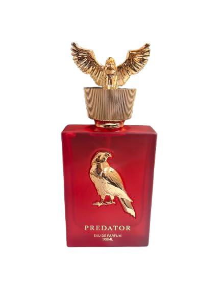 Image of FRASIYON Oveo Predator Red Parfum for Men | 100ml - Long Lasting Luxury Fragrance with Bold Oriental Scent | Premium Perfume with Free Mini Travel Spray