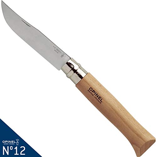 image for Opinel No. 12 INOX - Sandvik Stainless Steel Folding Pocket Knife, Bee