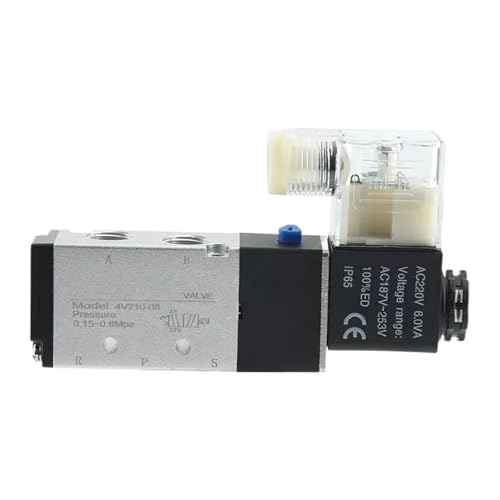 Électrovanne pneumatique 4V410-15 dépannant vos circuits de commande d'air 220V - 2