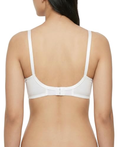 Image of Brida Kavya Xtra Soft Cotton Round Stitch Bra for Women | Full Coverage | Non-Padded | Wireless | Double Layer Support | Heavy Bust | Combo Pack | Colours May Vary