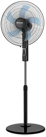 Orbegozo SF 1140, Ventilador de pie, 3 velocidades, 45 W, 5 aspas...