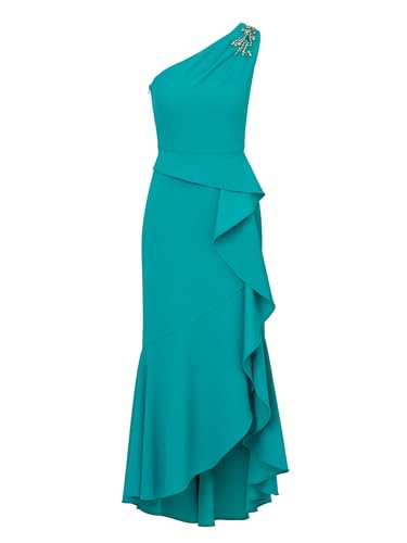 Image of Adrianna Papell Women's Beaded Knit Crepe Gown