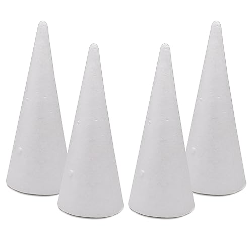 Crafare Foam Cones 4 Pack