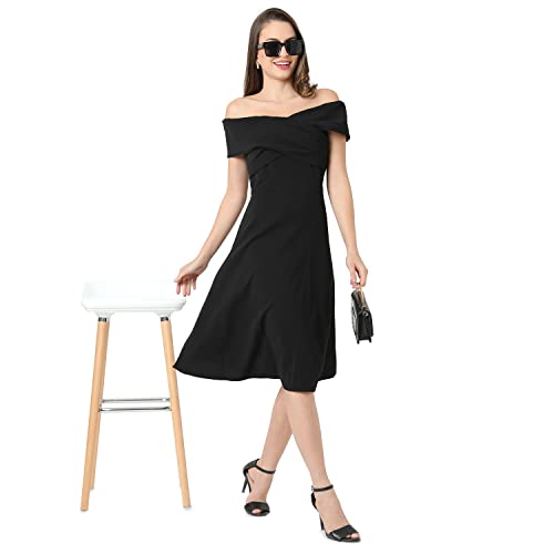 Image of PINACOLADA Women White & Pink Floral Printed Knee Length Casual Dress