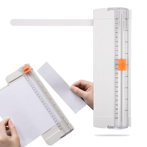 KASESSS Guillotine, Paper Cutter, Guillotine Paper Cutter A4, Portable Paper Trimmer
