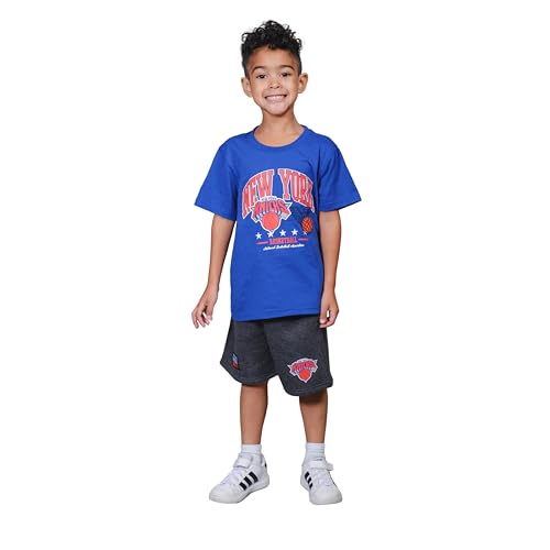 Image of Ultra Game Boys NBA Official Super Soft T-Shirt & Basketball Shorts Set