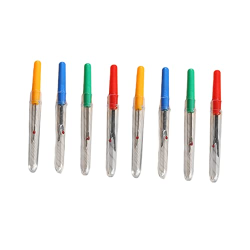 ERINGOGO 20Pcs Seam Ripper Sharp Handle Thread Cutter for Stitch Removal Embroidery Tools for Sewing Projects Random Color for Home Use