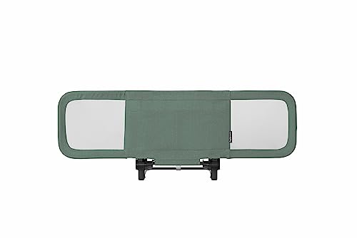 Casualplay Safe Night. Barriera per letto portatile, con piegatura indipendente dai lati. Estensibile fino a 120 cm, verde