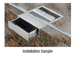 CRL Brushed Stainless Steel Deal Drawer - DD1616