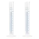 Kunststoff Messzylinder, Messzylinder, 100ml Messbecher, Messwerkzeuge,für DIY et Wissenschaftliche Laboratorien,Kunststoff Graduierung Messzylinder Liquid Messung Werkzeuge Für Chemie Küche,2 Stück