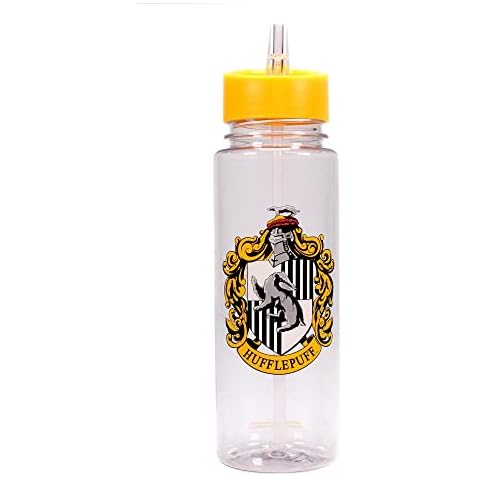 Harry Potter - Water Bottles - Harry Potter Water Bottle - Hufflepuff Crest Cover