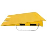 Mytee Products 68" x 86" HD Steel Shipping Container Loading Ramps, 14,000 Lbs Capacity