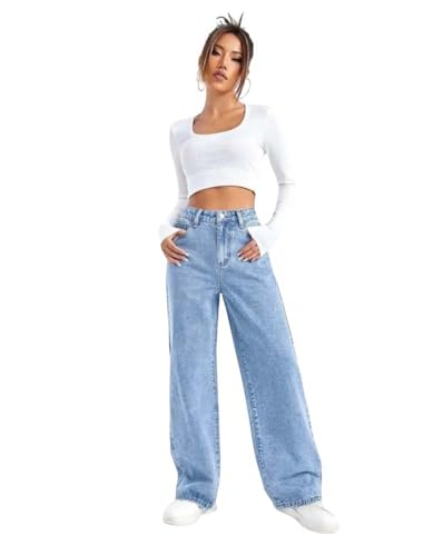 Image of KOTTY Women's Straight Fit High-Rise Stretchable Jeans