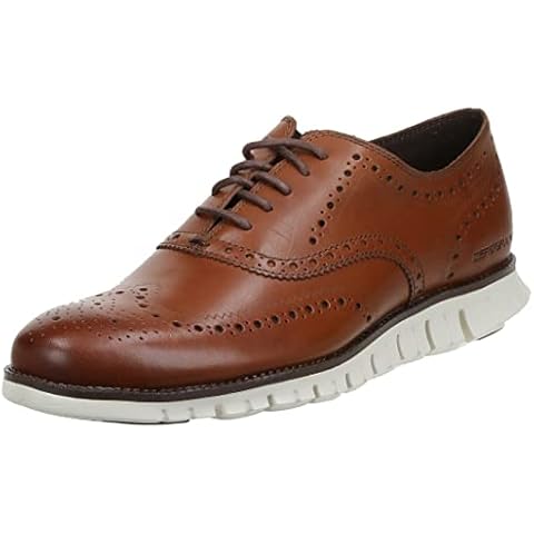 Cole Haan Men's Zerogrand Wing Oxfords in Brown Cover