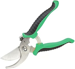 Garden Secateurs, Heavy Duty Pruning Shears Professional Trimmers Hand Secateurs 19.5CM Sharp Bypass Tree Trimmers for Branches Flowers Fruit Plants Bonsai Garden Shears