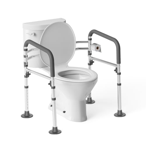 Loyoda Toilet Safety Frame for Seniors, Adjustable...