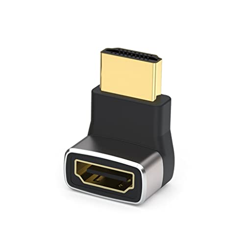 KAHDGSS Adaptador compatible con HDMI de 8 K macho a hembra, 2.1 extensores UHD, convertidores de extensión, soporta 8 K a 60 Hz, 4 K a 120 Hz