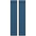 Ekena Millwork ARW103BB311X47HBH Americraft Three Exterior Real Wood Joined Board-n Shutters w/End Batten (Per Pair), 10 1/2"W x 47"H, Sojourn Blue