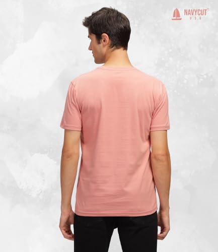 Image of Men T Shirt Cotton Round Neck | Solid Cotton Tee Half Sleeve | Breathable Casual T Shirt for Men | Stylish Round Neck Casual Wear | 12 Colors