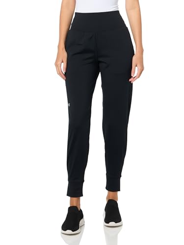 Under Armour Women's Movement Joggers, (001) Black / / Metallic Silver, Medium