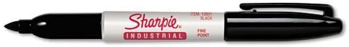 Sharpie Industrial Marker Fine Black, Pack Of 2, 12 Each, Total 24