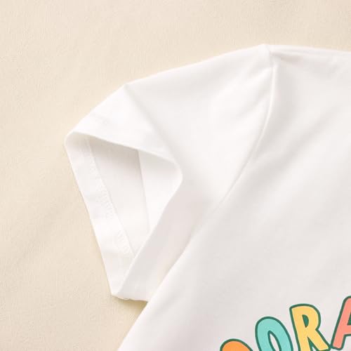Image of BOUTIKOME Happy Last Day of School Shirt for Girls Kid End of School T-Shirt Student Graduation Gift Summer Tees Tops