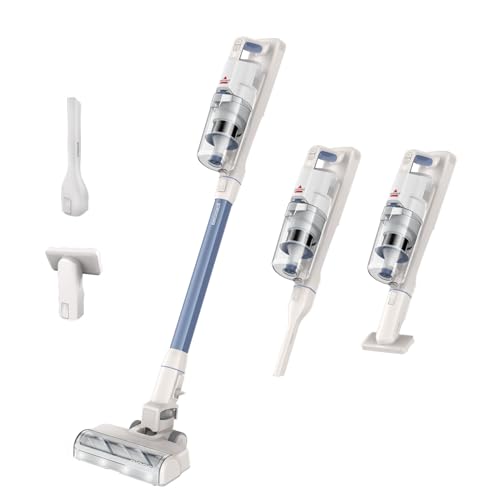 Bissell PowerClean, aspirateur Balai, Moteur 200 W, éclairage LED, Brosse Anti-enchevêtrement, 3-en-1, Conception autoportante,...