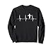 Corde à sauter avec pulsations cardiaques Sweatshirt