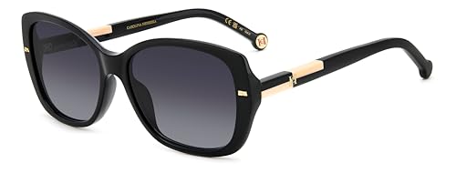 Carolina Herrera Unisex Sunglasses Her 0176/G/S Kdx 56/16/140 Women's Sunglasses, KDX/9O Black Nude, 56, Kdx/9o Black Nude, 56