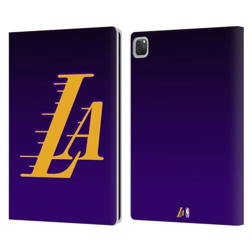 Housse en cuir iPad Pro 12.9 Los Angeles Lakers style ombré élégant et finitions premium