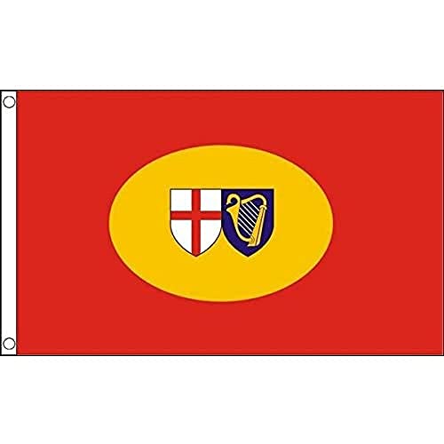 AZ FLAG, Uk Command 1652 Flag, 3x5 Ft, 100D Polyester United Kingdom Historic Banner with Two Metal Grommets, Fade Resistant