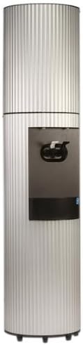 Celsius Water Cooler - Sandblasted & Fluted Brushed Aluminum Cabinet, Hot & Cold