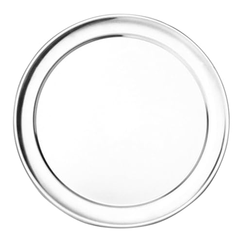 Angoily 18'' Diameter Pizza Pan Round Baking Sheet Aluminum Pizza Crisper for Oven