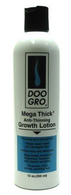 DOO GRO Mega Thick Lotion, Avocado Oil 12 oz (Pack of 3)