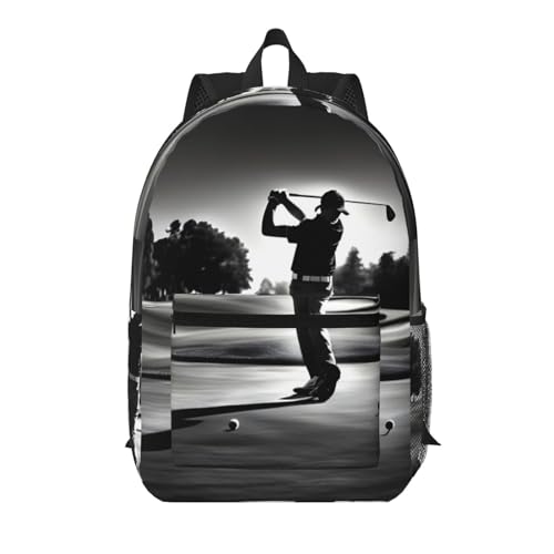 Sac à dos de voyage noir et blanc 43 cm contre le désordre