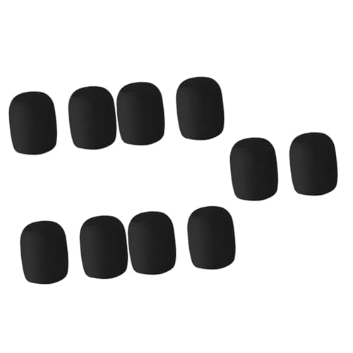 Couvre-mousse pour microphone portable TOYANDONA protection anti-bruit lot de 10 pièces