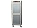 Metro C569L-SDC-UPDS C5 6 Series Pass-Thru Heated Holding Cabinet, Full Height, Stainless Steel, Dutch Clear Doors/Dutch Solid Doors, Universal Wire Slides