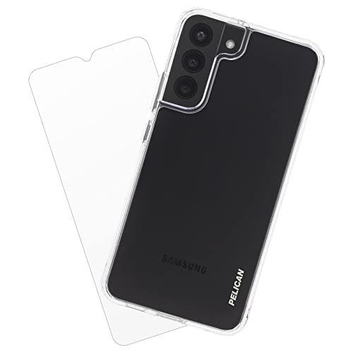 Pelican Ranger Series - Samsung Galaxy S22 Plus Case [Wireless Charging Compatible] Protective Phone Case with Anti-Scratch Tech [15FT MIL-Grade Drop Protection] Slim Case Cover for S22 Plus - Black