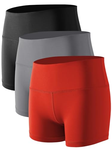 Image of CADMUS Women's 5 inch /2 inch High Waist Stretch Athletic Workout Shorts with Pocket