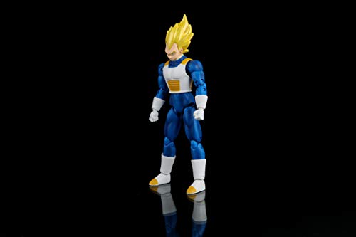 Image of Dragon Ball Super aa‚¬a€oe Dragon Stars Super Saiyan Vegeta Version 2 Figure (Series 15) | Dragonball Super 6 Inch Action Figure Dragon Stars - Vegeta New Version