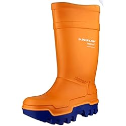Bota De Agua Dunlop Purofort Thermo S5 BeeSwift Dunlop Purofort Thermo+, Botas de Seguridad Unisex Adulto, Naranja Orange, 43 EU