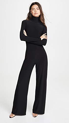 Norma Kamali KK329JPL072001 Women'S Long Sleeve Turtleneck Jumpsuit thumb #8