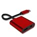 Produktbild huirid 2 in 1 USB C bis 3,5 mm Audio-Adapter mit Fast Ladegerät, USB-Typ C auf 3,5 mm Kopfhörer-Kabel für Google Pixel 2/XL, HTC U11, Essential ph-1, LG, Galaxy Note 8/S8