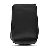 SCITOO Auto Black Leather Armrest Center Console Lid Skin Cover Replacement fit for Nissan Maxima 2009 2010 2011 2012 2013 2014